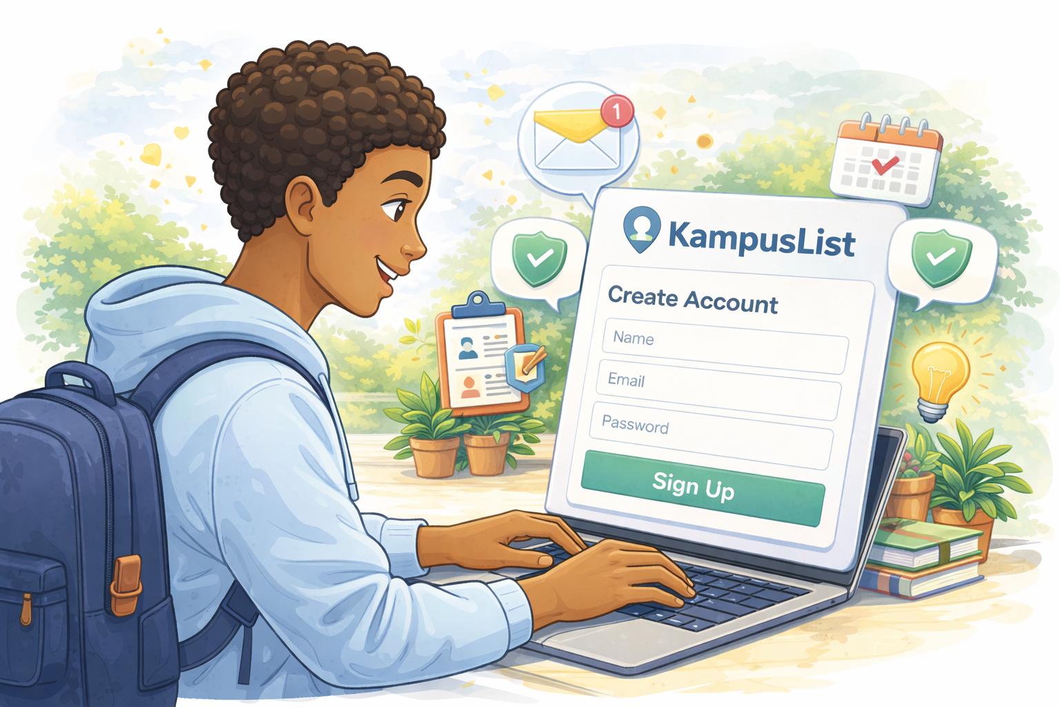 kampuslist_signup